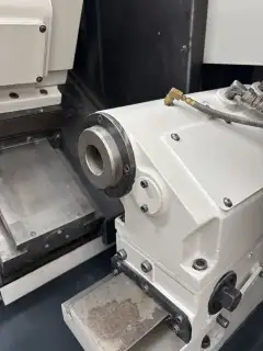 Used Dainichi Okuma GENOS L400 CNC Lathe with OSP-P200LA-R photo 2