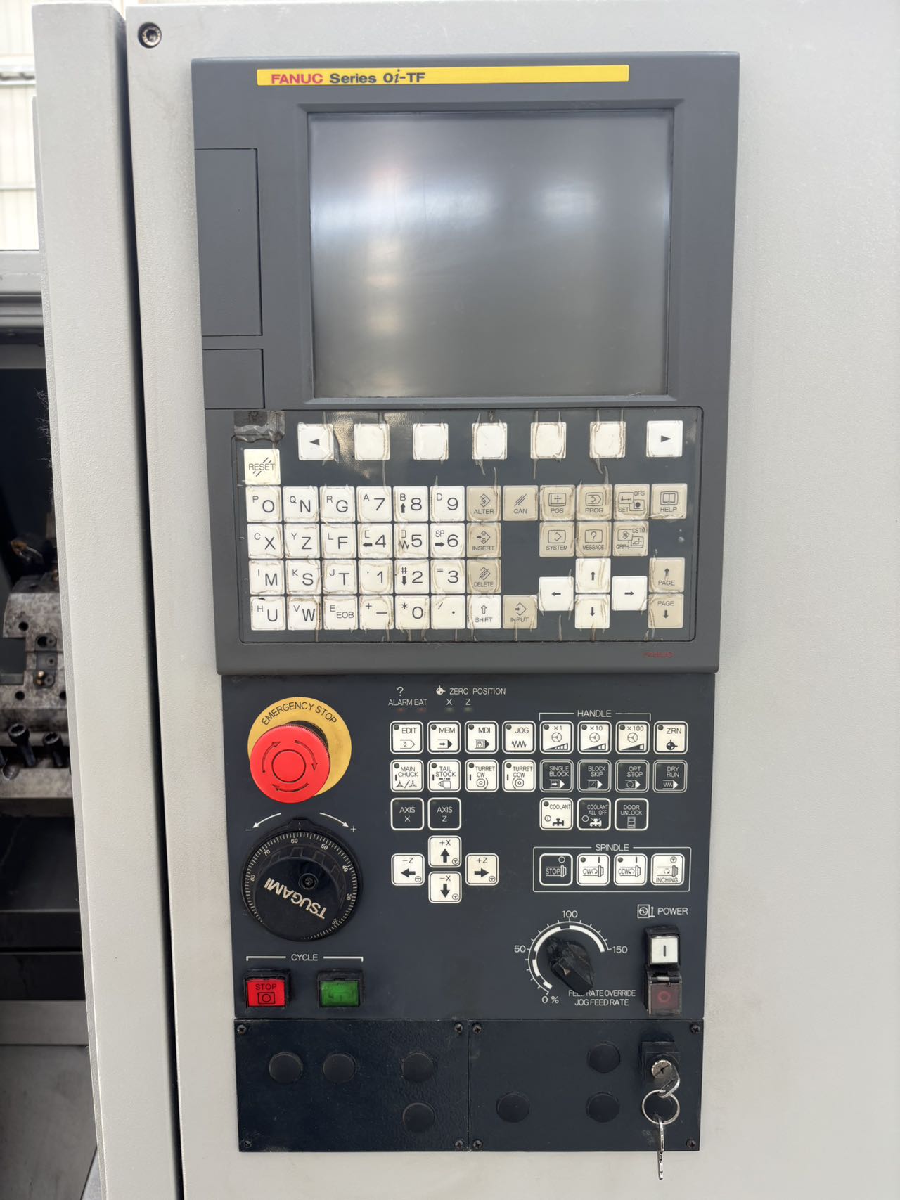 Used Tsugami M08J-II CNC Lathe with Fanuc Oi-TF and 8-Station Turret photo 3