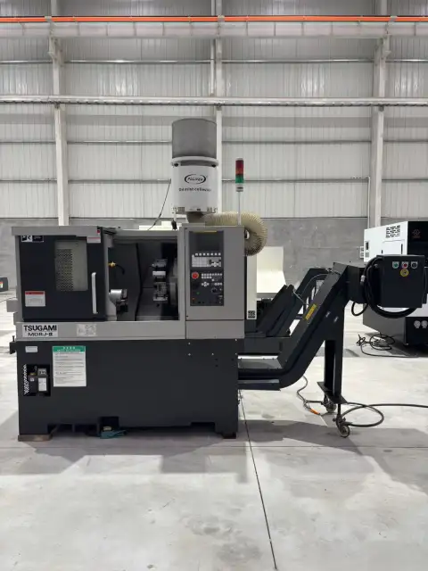Torno CNC Tsugami M08J-II de segunda mano con FANUC 0i-TF