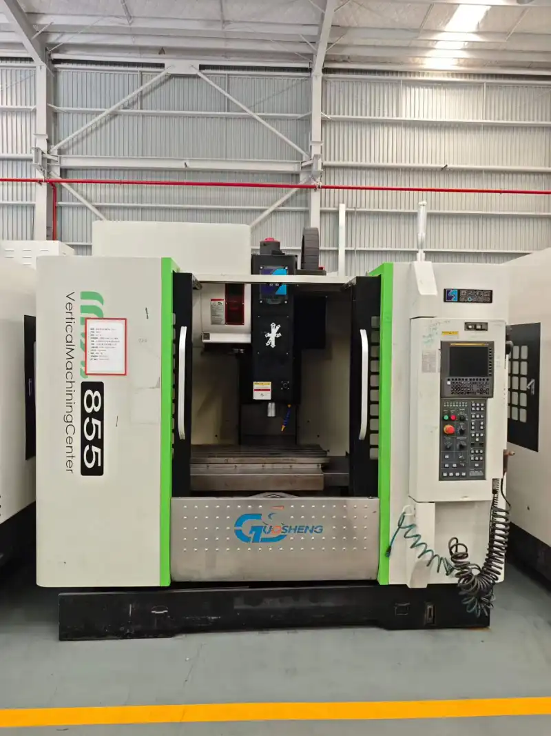 Used Guosheng 855 Heavy-Duty Vertical Machining Center with FANUC Plus photo 1