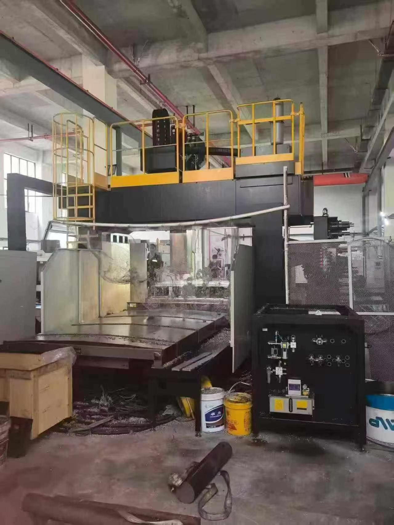 Haitian GLU 28 x 30 L CNC Gantry Machining Center with Fanuc MFPLUS for Sale photo 3