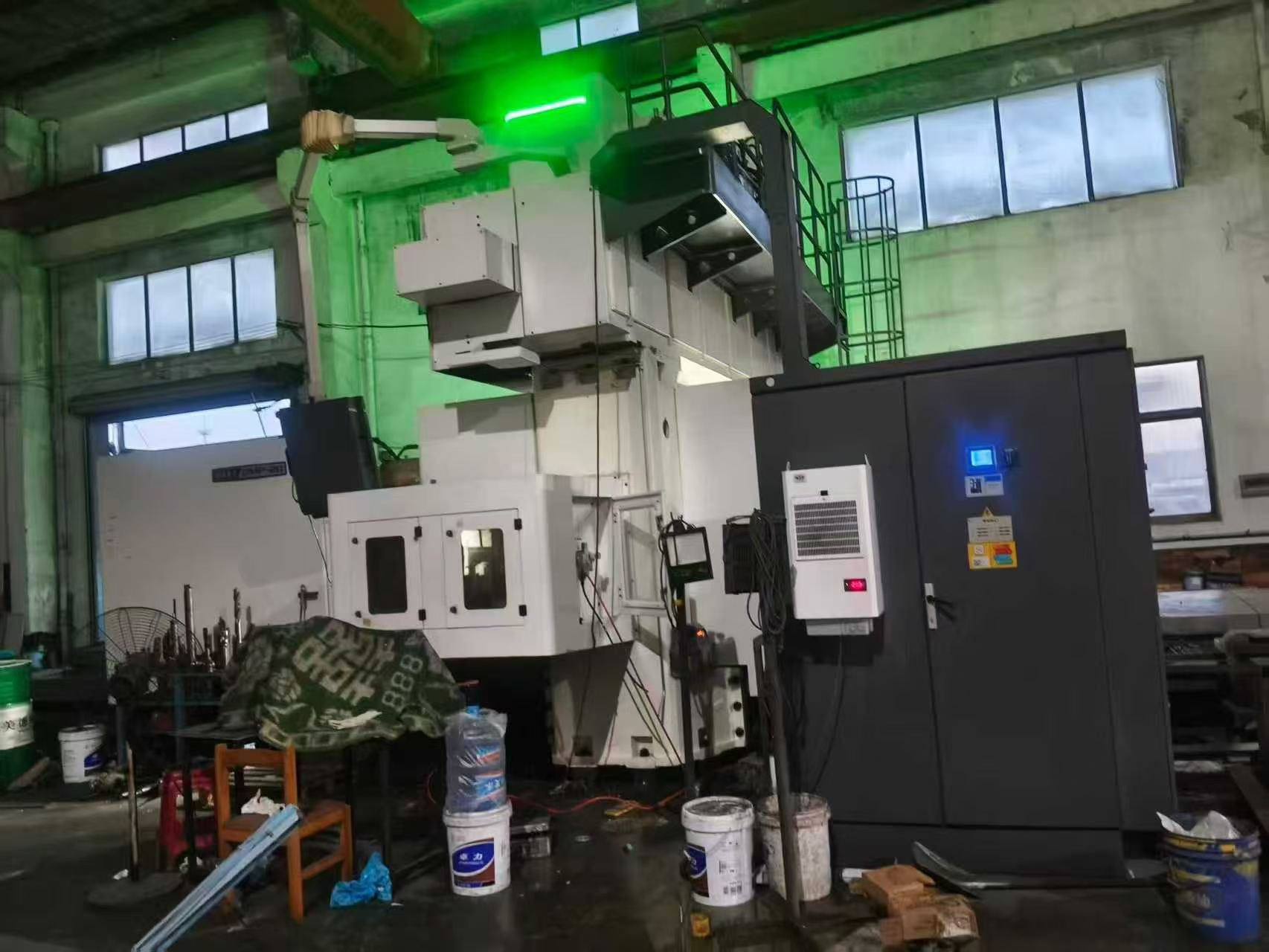 Quasi-new Weida 4028 Planer Milling Machine with Fanuc Plus photo 3