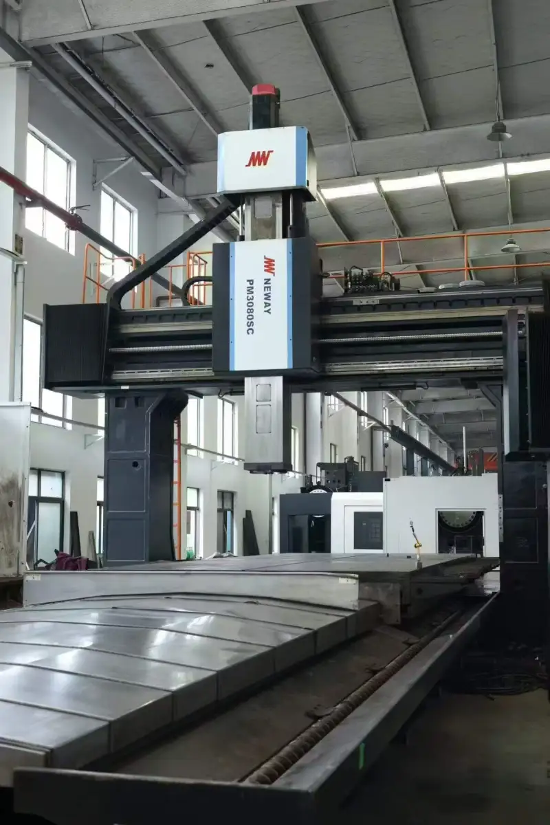 Used Neway 8042 Heavy-Duty Gantry Milling Machine with Fanuc MF Plus Control photo 1