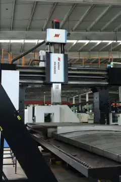 Used Neway 8042 Heavy-Duty Gantry Milling Machine with Fanuc MF Plus Control photo 2