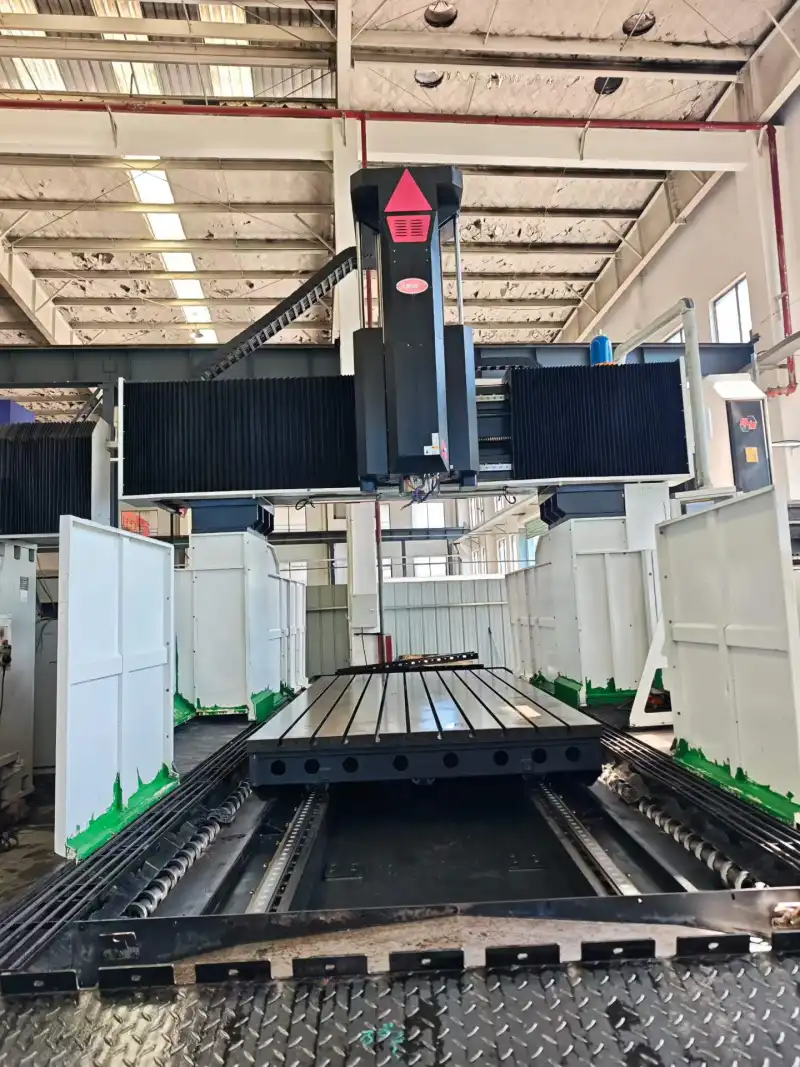 Used Qiaofeng LM-4228 CNC Gantry Milling Machine with Fanuc MF-Plus Control photo 1