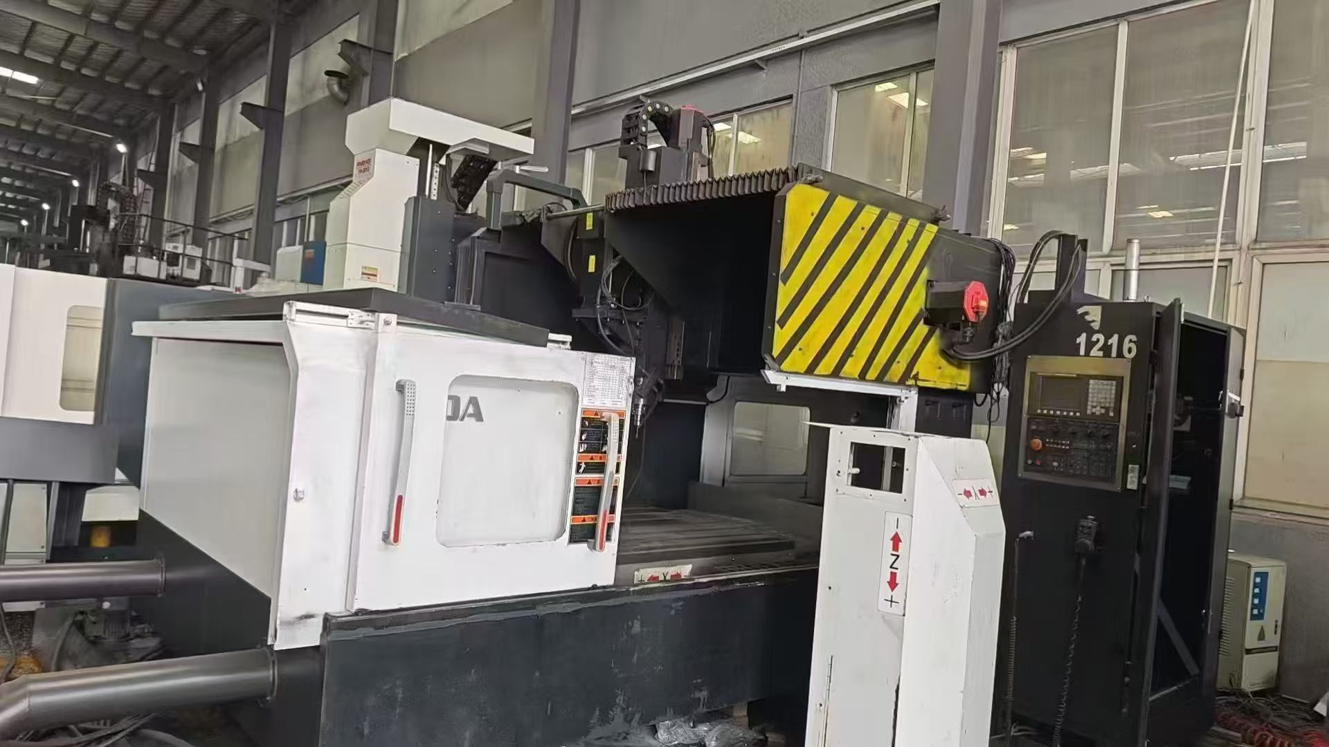 Used Weida GMC-1216 CNC Gantry Machining Center with Fanuc MF photo 1