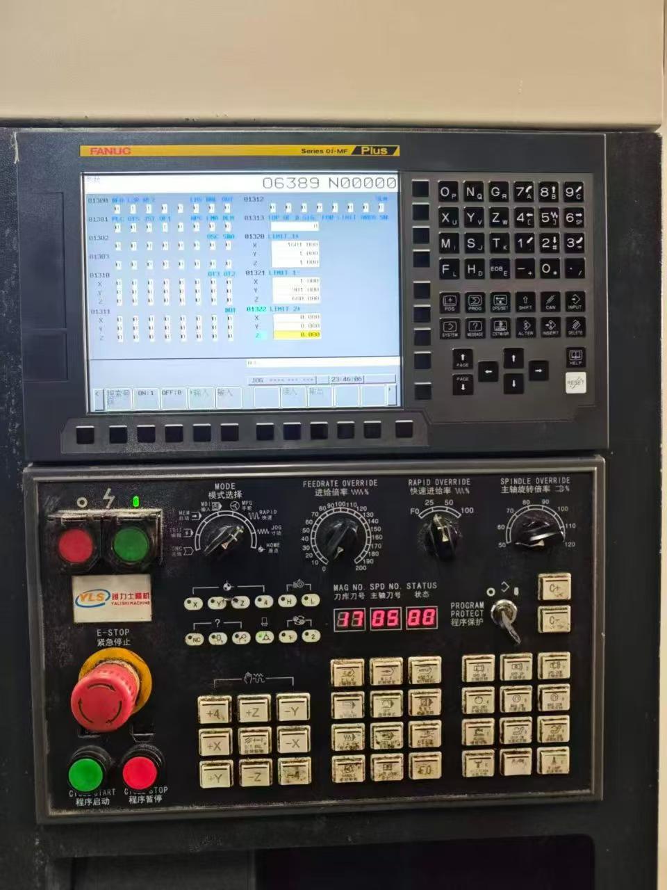 Used Yalis VL-1690 CNC Machining Center with FANUC MF Plus photo 4