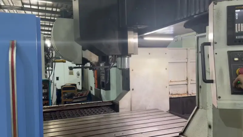 Used YCM 2017 CNC Gantry Machining Center with FANUC 0i-MF Plus video thumbnail