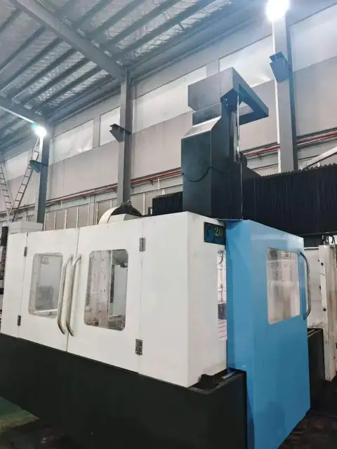 Used YCM Model 2017 CNC Gantry Machining Center, 2023, FANUC 0i-MF Plus