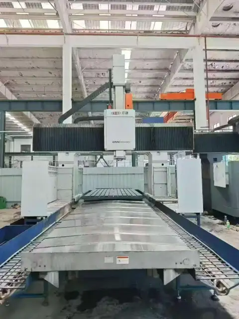 Máquina Fresadora y Planeadora CNC Zhongjie GMC 2040 Usada con Control Siemens