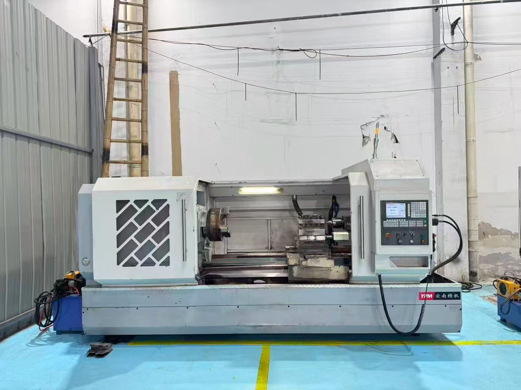 Yunnan Precision Machinery CNC-6180 x 1500 Heavy-Duty CNC Lathe with 15-inch Hydraulic Chuck photo 2