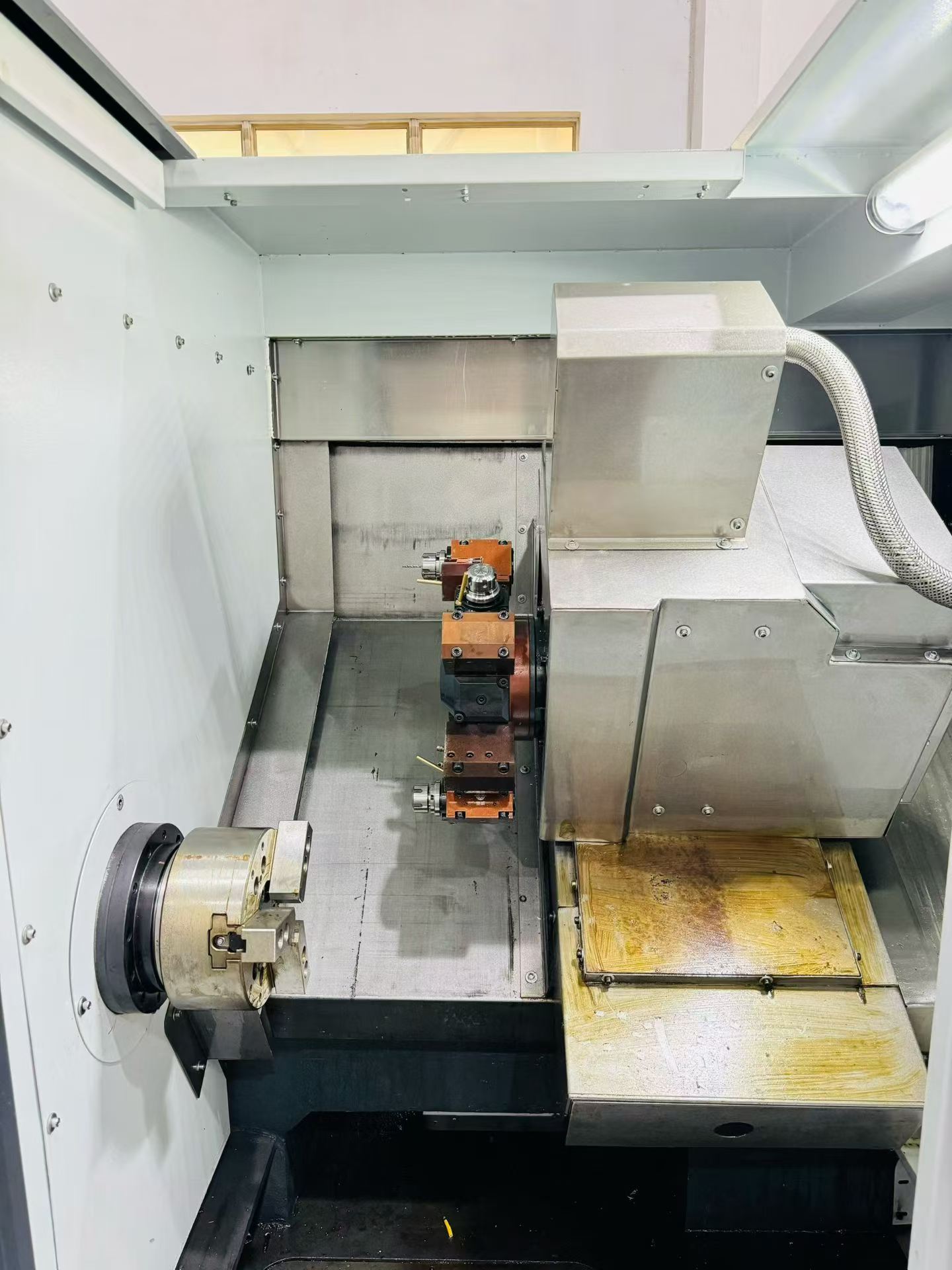 Used 8-Inch Turn-Mill CNC Lathe with Y-Axis photo 4