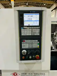 Used Shenyang HTC 3650 Slant-Bed CNC Lathe with GSK 988 TA photo 7