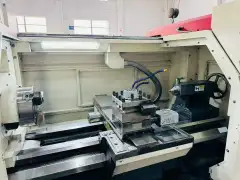 Used Yunnan Yiji 6150 B/1000 CNC Lathe with Hydraulic Chuck photo 6