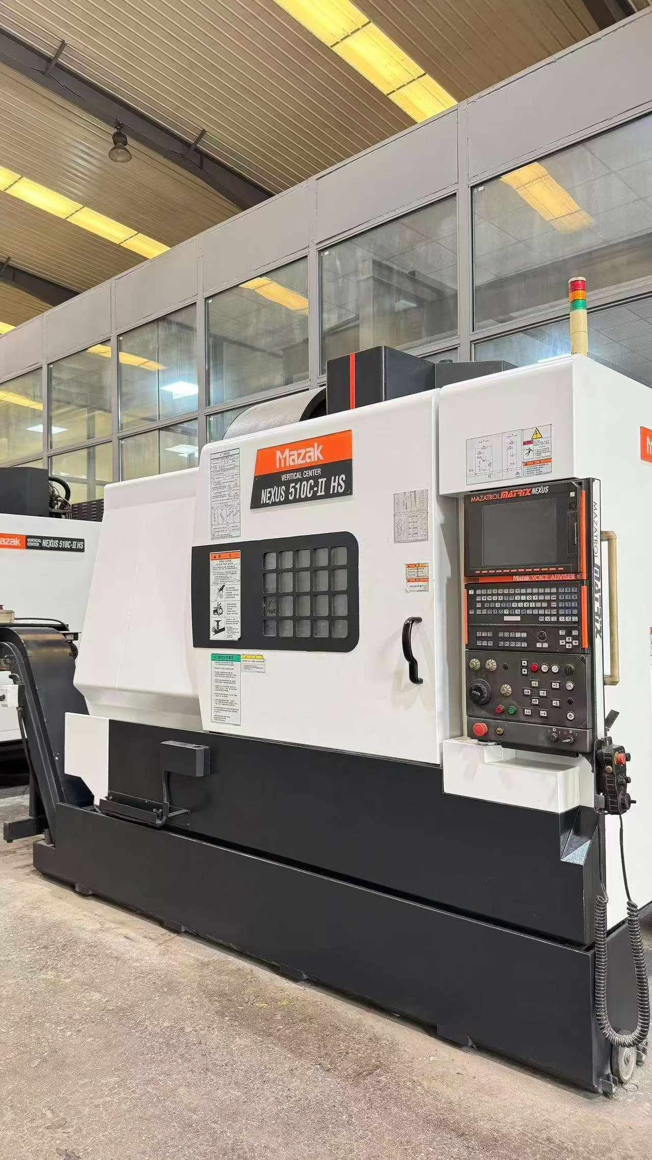 2 Units Used Mazak VCN 510 C-II HS Vertical Machining Centers for Sale photo 2