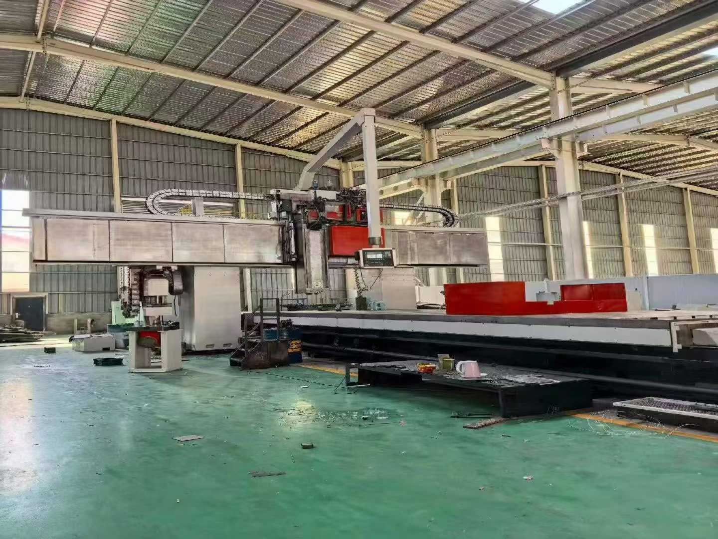 Used Beijing No.1 Machine Tool CNC Gantry Milling Machine 2.5/8 m with Siemens 840 D sl photo 2