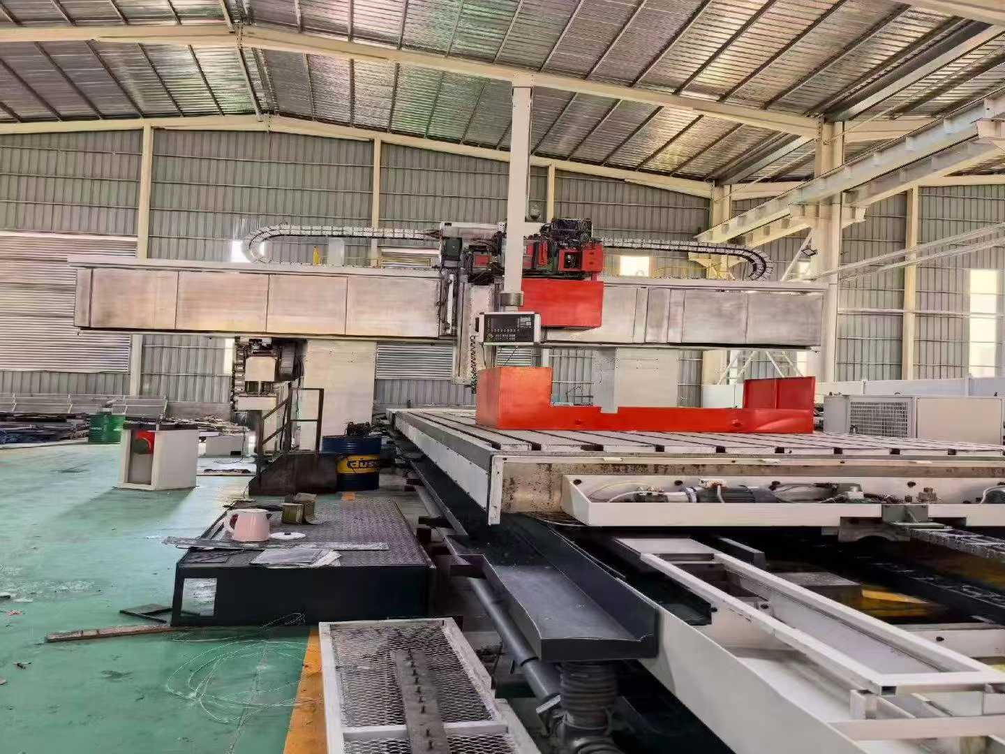 Used Beijing No.1 Machine Tool CNC Gantry Milling Machine 2.5/8 m with Siemens 840 D sl photo 3
