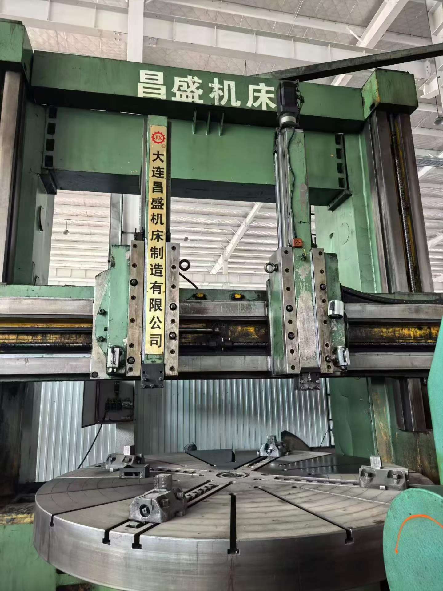 Dalian Changsheng 4 m CNC Vertical Lathe, Guangshu Control, Height 3.1 m, Chuck 2.83 m photo 3