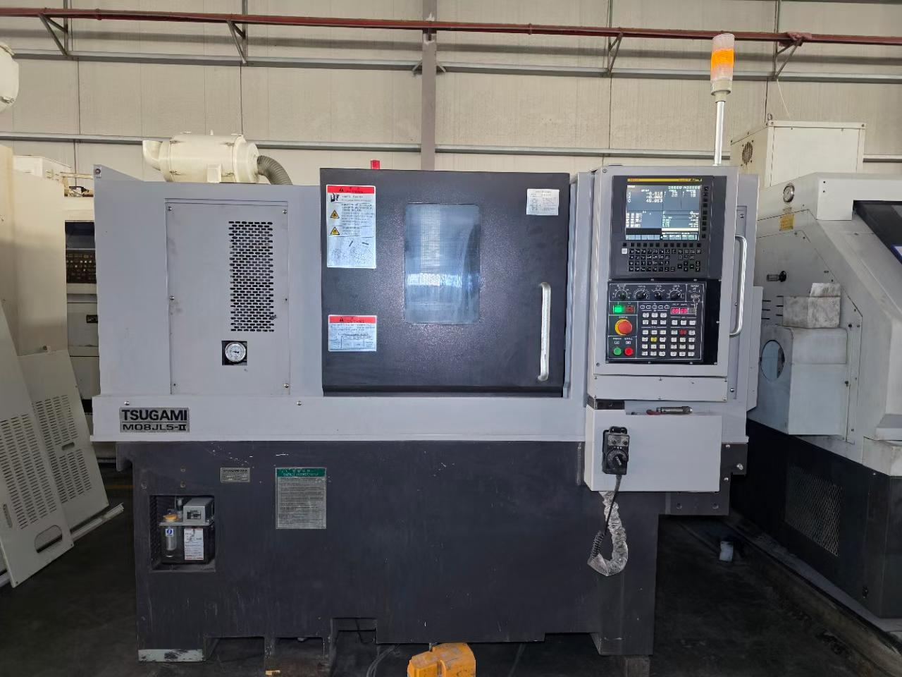 Japanese Tsugami M 08 JL 5 CNC Lathe with Fanuc MFPlus photo 2