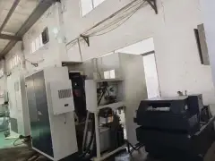 Used Jiangyuan 500 Dual-Station Horizontal Machining Center with FANUC MF photo 6