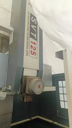 New Qizhong CNC Vertical Lathe SVT 125 x 10/5 P-NC with Siemens photo 4