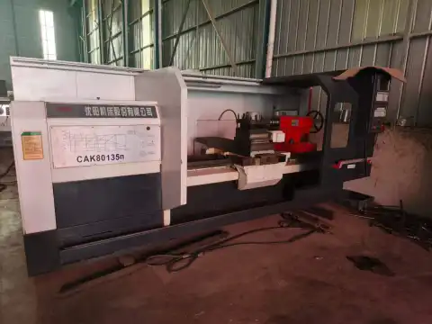 เครื่องกลึง CNC Shenyang 80135, ระบบควบคุม GSK 988T, ทดสอบเดินเครื่องสมบูรณ์