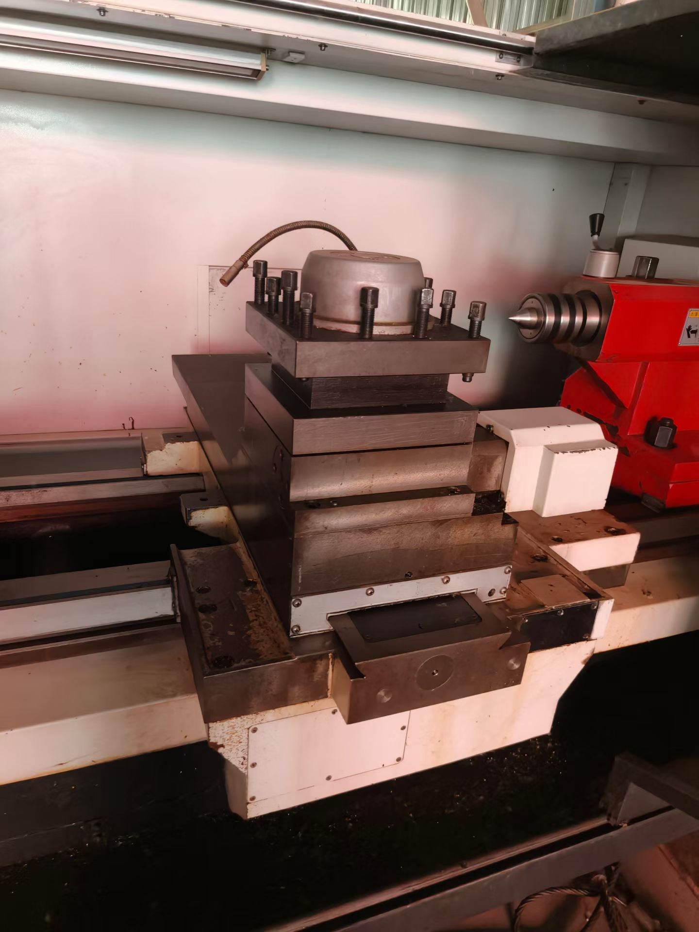 Shenyang 80135 CNC Lathe, GSK 988 T Control, Test Run Perfect photo 3