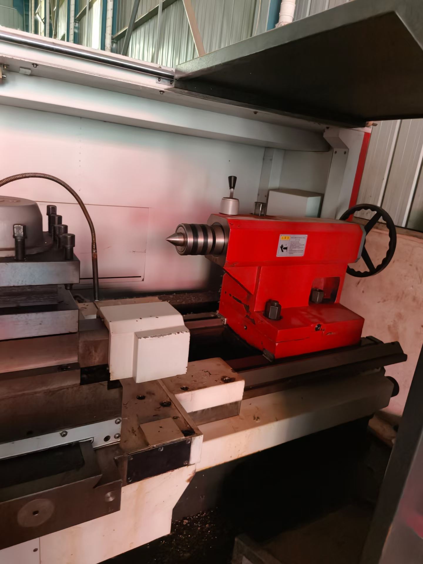 Shenyang 80135 CNC Lathe, GSK 988 T Control, Test Run Perfect photo 4