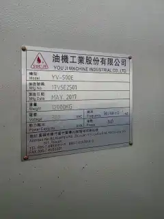 Two Identical You Ji 500 E CNC Vertical Lathes photo 8