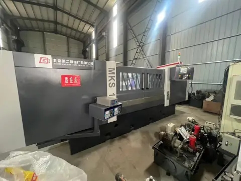 Dijual Mesin Gerinda Silindris CNC Bekas Beijing No.2 Machine Tool 1632 dengan FANUC TF