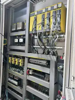 Used Chyi Fong HT-500 A Dual-Station Horizontal Machining Center with FANUC 18-MB photo 8