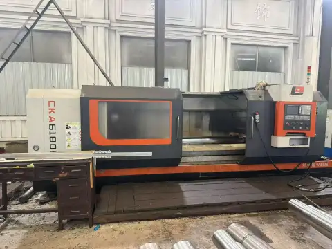 เครื่องกลึง CNC Lanzhou CKA6180/3000 มือสอง พร้อมระบบควบคุม GSK