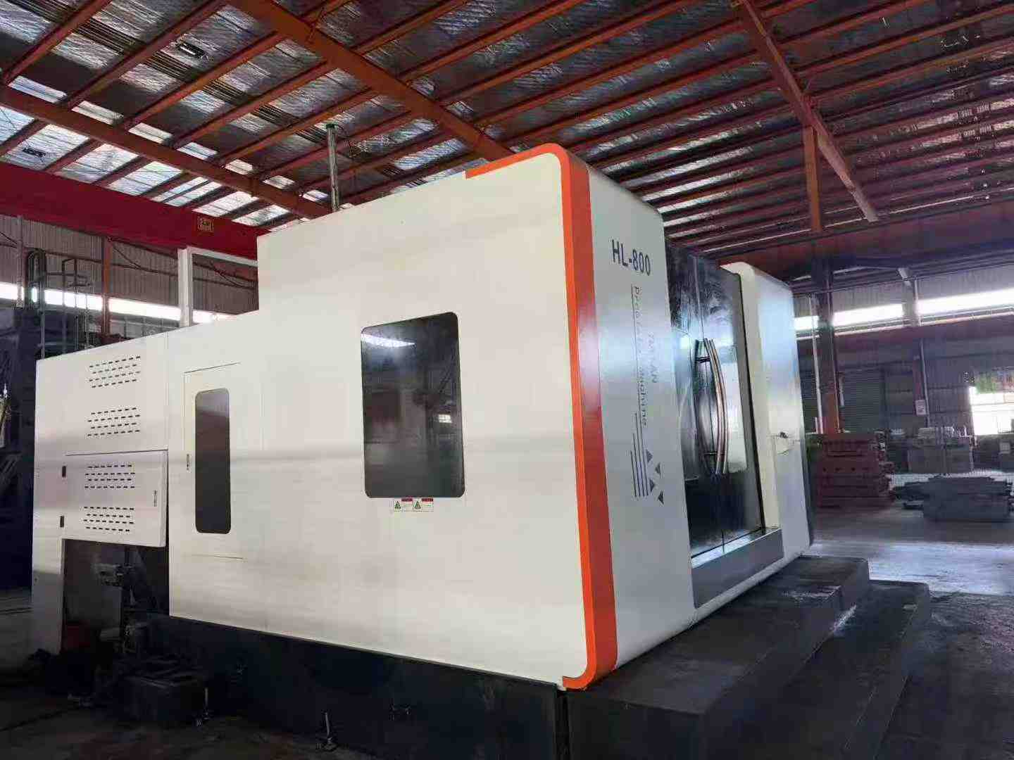 Used Datian 800 Horizontal Machining Center with Fanuc MF Control photo 2