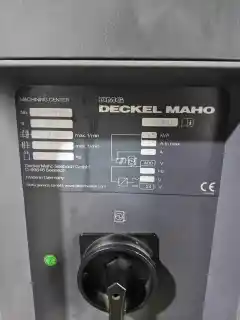 Used DMG MORI DMU 80 evo 5-Axis Machining Center photo 9