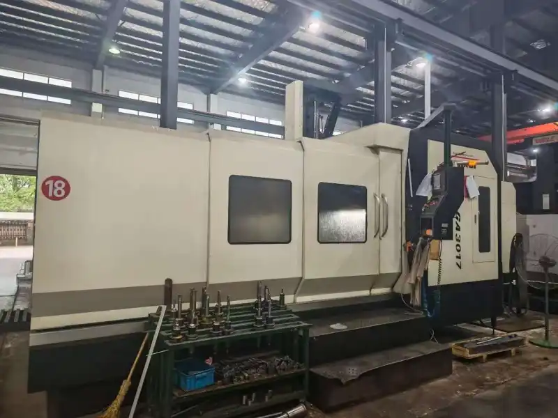 Used Gantry Milling Machine 3017 with Fanuc Control photo 1