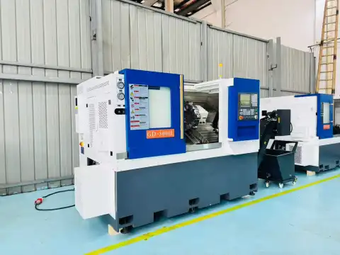 เครื่องกลึง CNC แบบเตียงเอียงงานหนัก Gretun GD-3000 L มือสอง