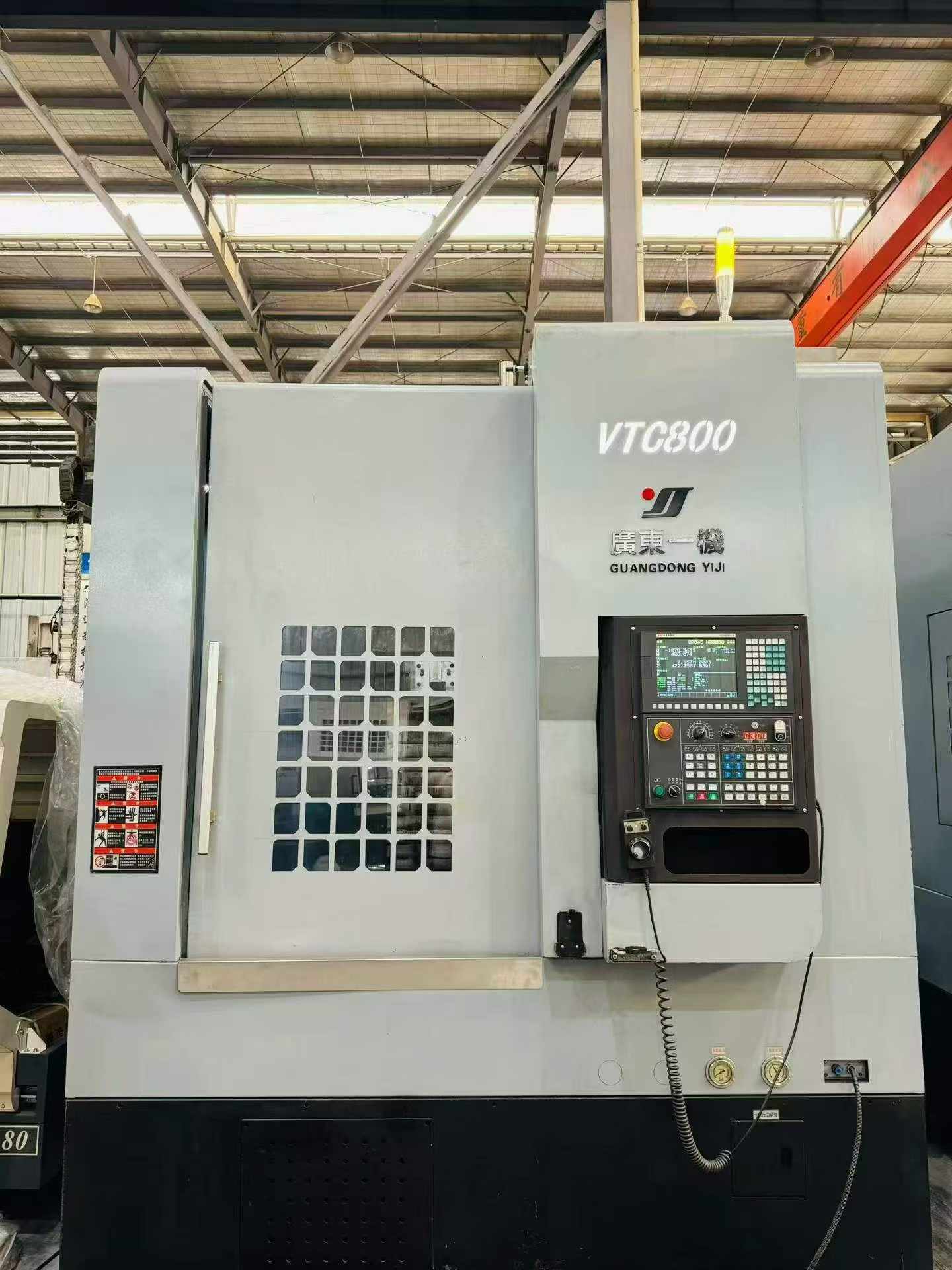 Used Guangdong Yiji VTC 800 High-Speed CNC Vertical Lathe (2023, 2 Units) photo 2