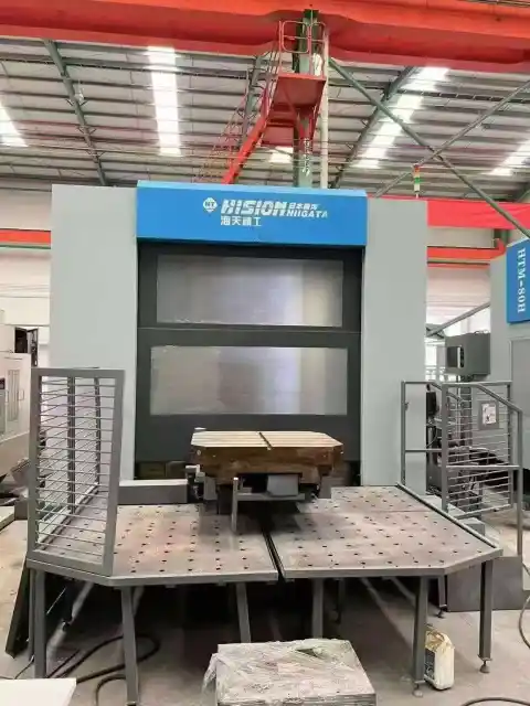 Centro de Mecanizado Horizontal Haitiano Usado 80 H con FANUC 31i