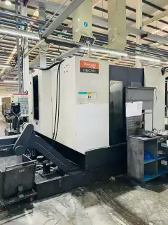 Used Hanchuan HMC 500 Horizontal Machining Center with Fanuc MD photo 1