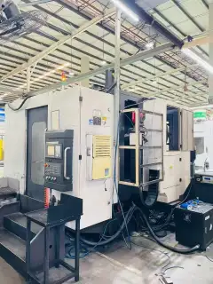 Used Hanchuan HMC 500 Horizontal Machining Center with Fanuc MD photo 2