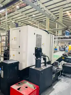 Used Hanchuan HMC 500 Horizontal Machining Center with Fanuc MD photo 3