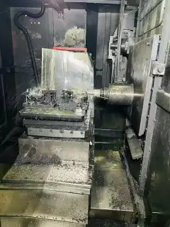 Used Hanchuan HMC 500 Horizontal Machining Center with Fanuc MD photo 6