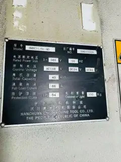 Used Hanchuan HMC 500 Horizontal Machining Center with Fanuc MD photo 9