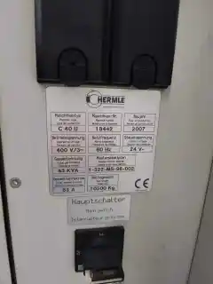 Used HERMLE C 40 UP 5-Axis Machining Center with Heidenhain Control photo 9