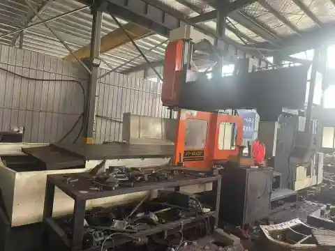Kullanılmış Jiatai 4227 Gantry İşleme Merkezi, FANUC MD Kontrollü