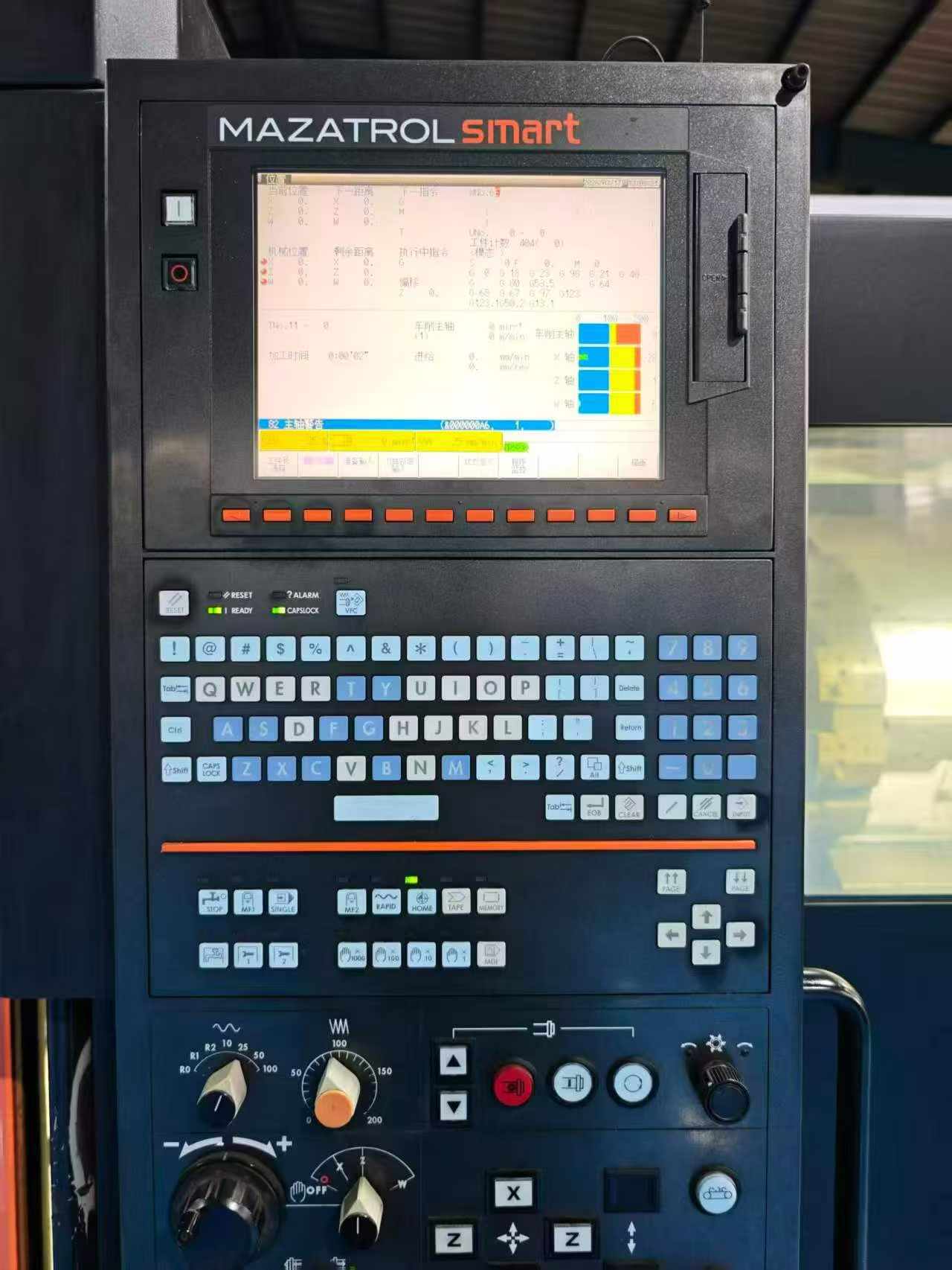 Used Mazak QSM-300 L 1500 Slant-Bed CNC Lathe photo 3