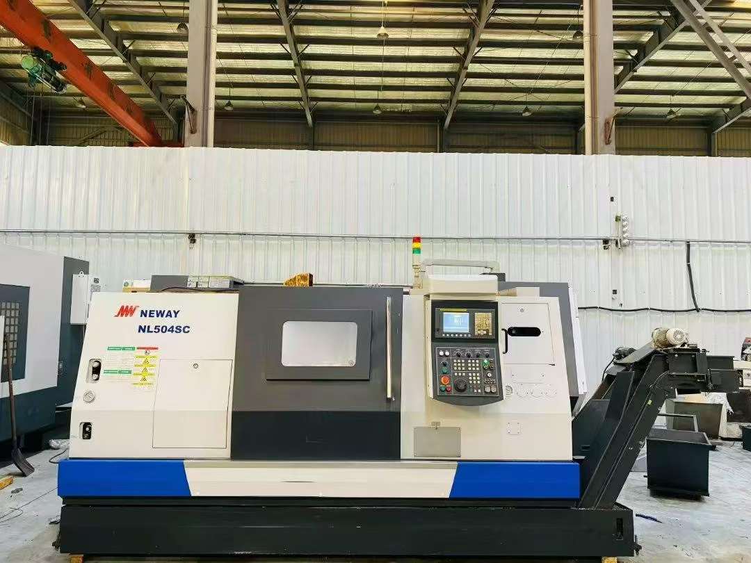 Used Neway 504 SC/1000 Slant-Bed Turret-Type CNC Lathe photo 1