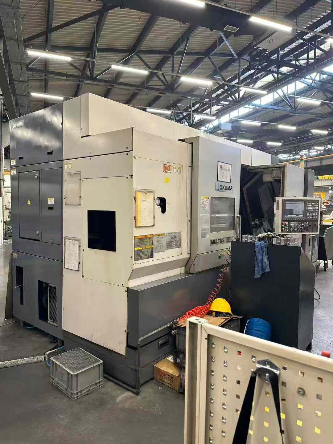 Used Okuma MULTUS B 400 Turn-Mill CNC Lathe with OSP-P 200 L photo 2