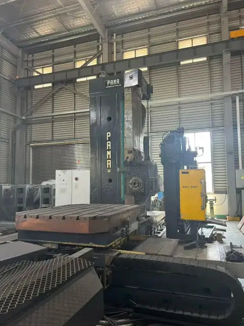 Mesin Boring CNC Pama 150 Bekas dengan Kontrol Fanuc