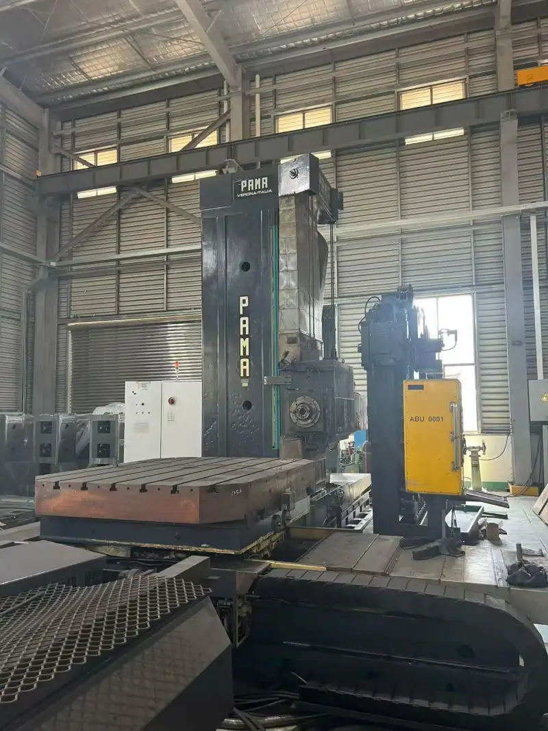 Used Pama 150 CNC Boring Machine with Fanuc Control photo 1